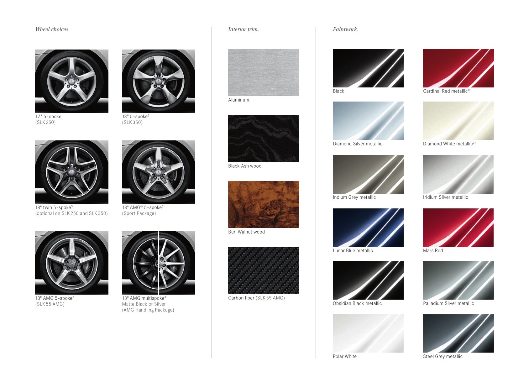 2014 Mercedes-Benz SLK Brochure Page 2